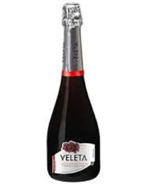 VELETA Sparkling Fruit Drink Red Grape 12 x 75cl